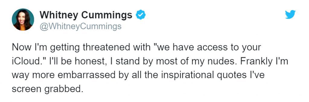 Whitney Cummings twitter