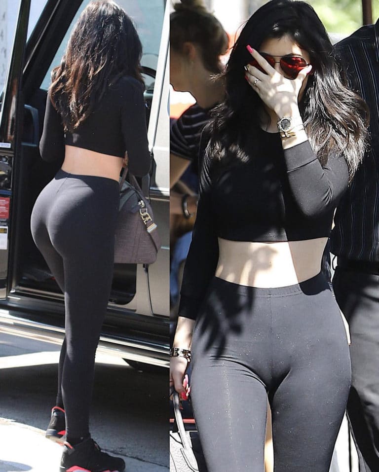 Kylie Jenner Camel Toe Pussy