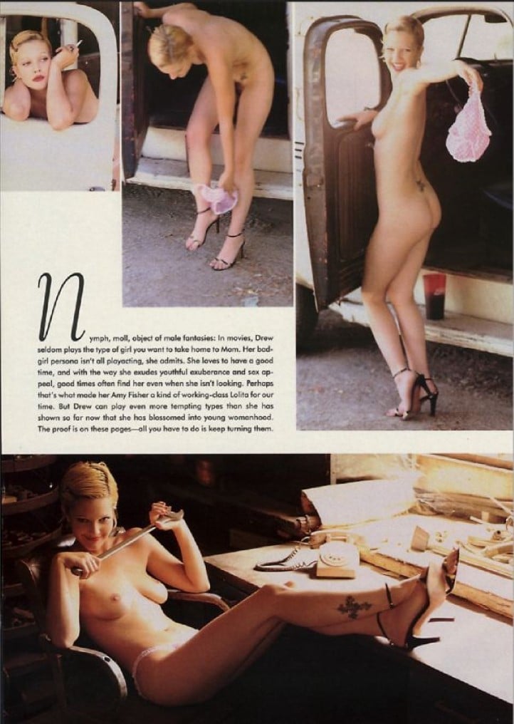 Drew Barrymore Nude Pics & Sexy Photos
