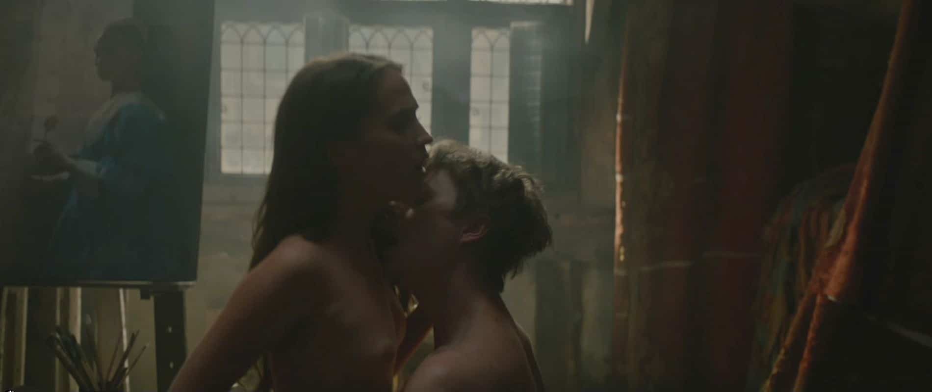 Alicia Vikander Nude Scenes in Tulip Fever.
