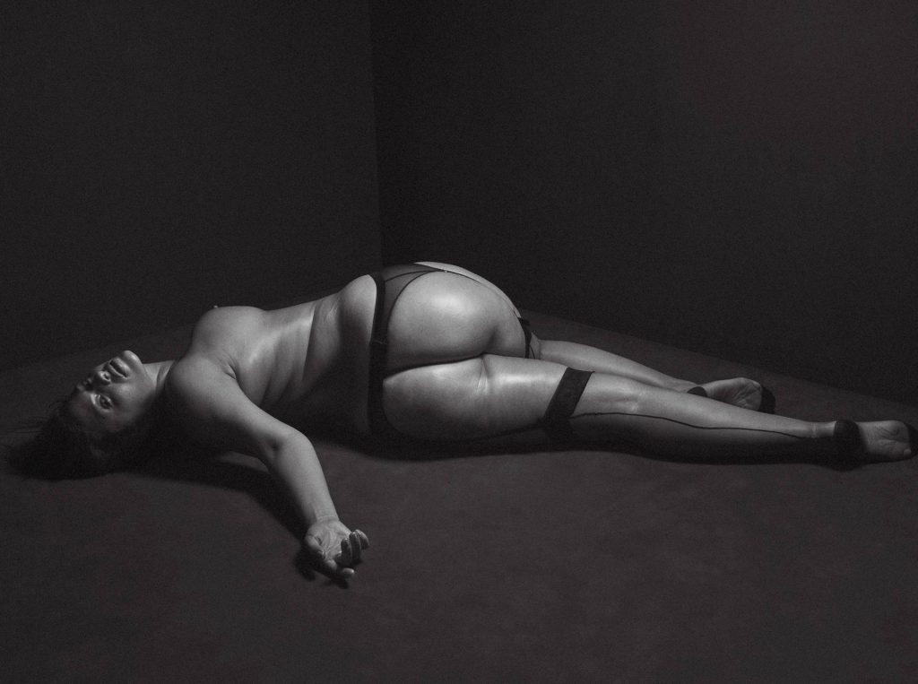 Ashley Graham Naked for V Magazine