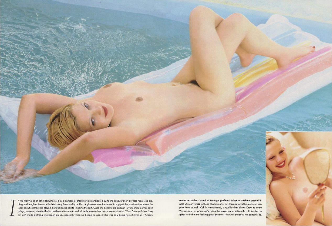 Drew Barrymore Nude Pics & Sexy Photos.