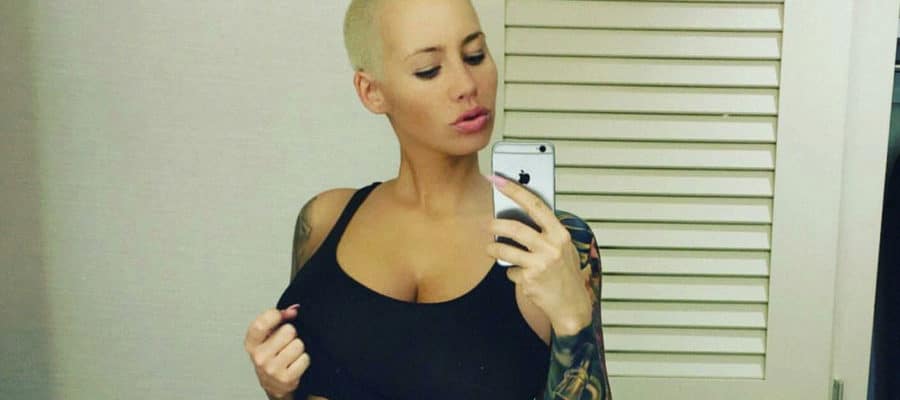 amber rose on instagram