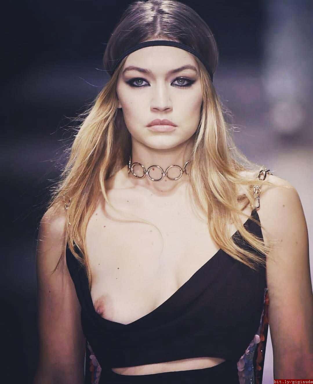Gig hadid nip slip