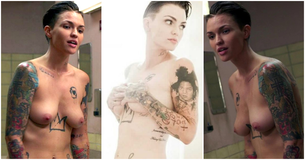 Ruby Rose Topless Photo Shoot - GQ Magazine.