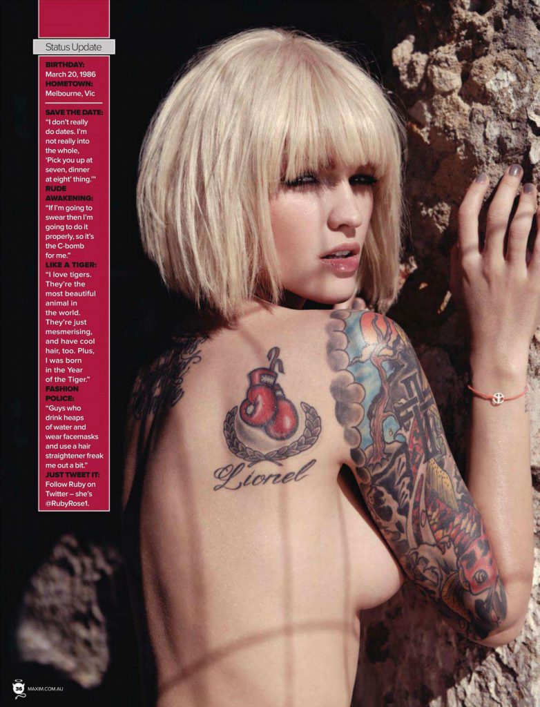 Ruby Rose Nude Pics