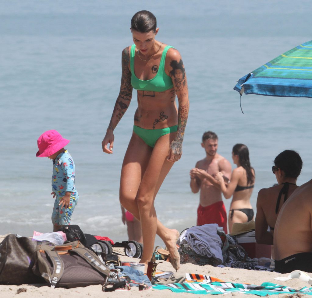 Ruby Rose Sexy Bikini Pictures