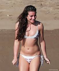 Lea Michele sexy nude naked hot bikini pics