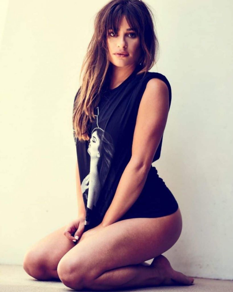 Lea Michele Sexy nNake Nude Instagram Pics