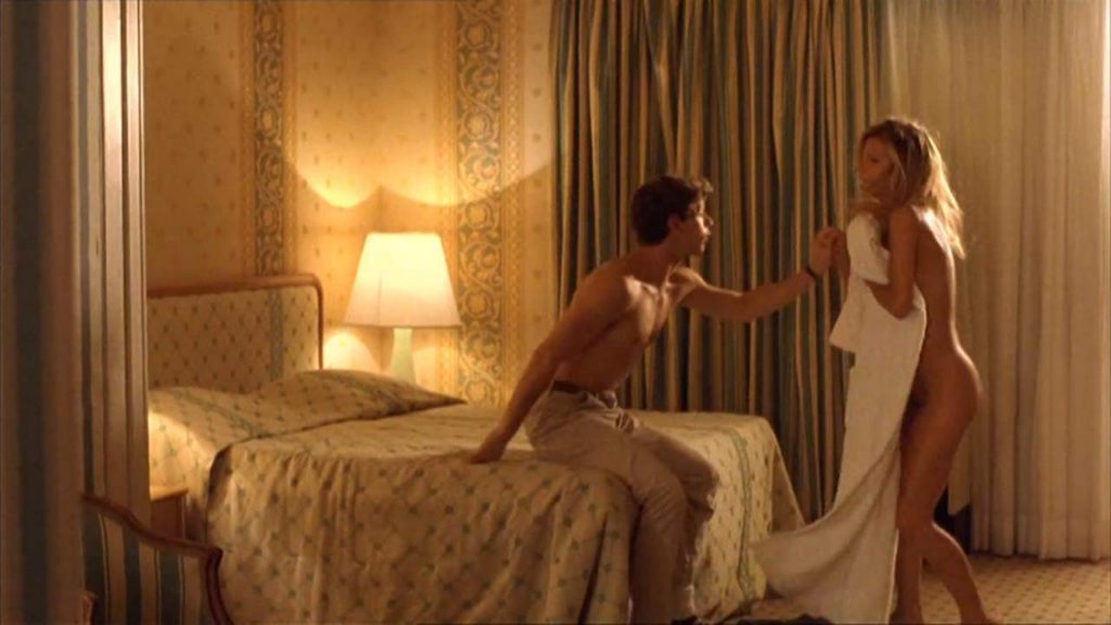 Michelle Hunziker nude naked hot sex scene